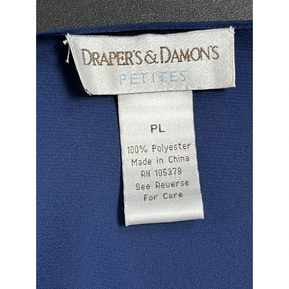 Drapers & Damons Women's Blue Dress & Jacket‎ Set PL Handbag Included